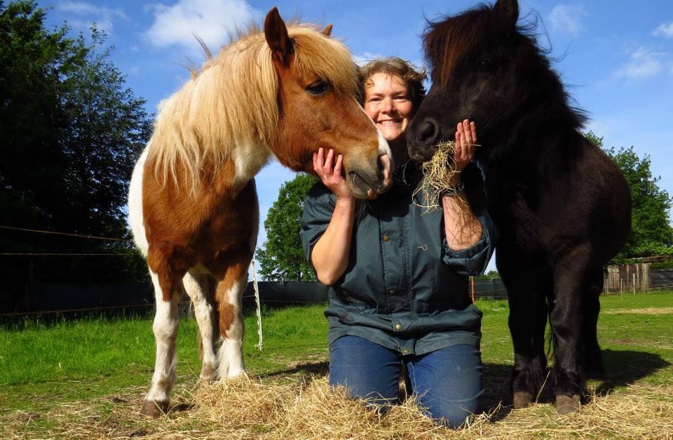 ik met mijn pony's
